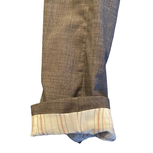 Aritzia Exeter boyfriend blazer in grey lined featured cuffs size 4 - Picture 10 of 10